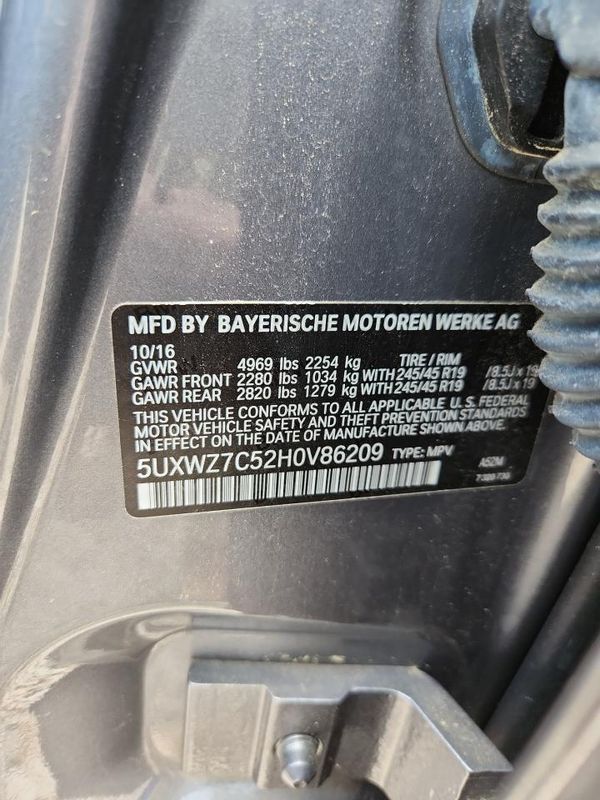 2017 BMW X3 sDrive28i