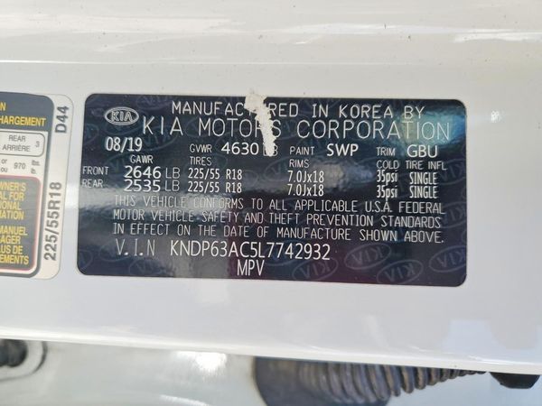 2020 KIA SPORTAGE