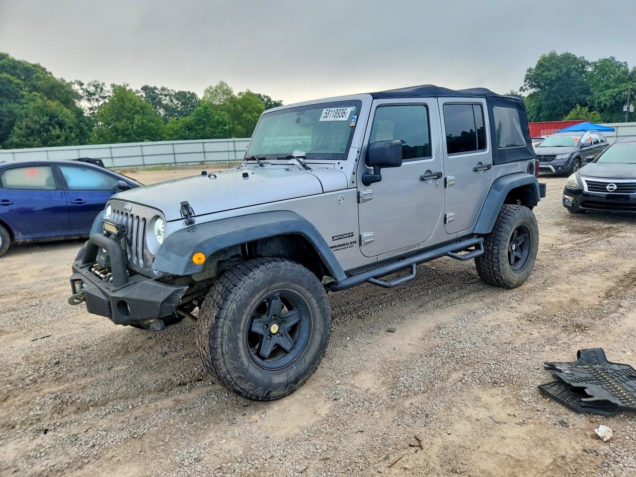 2014 JEEP WRANGLER Sport — Front 3/4