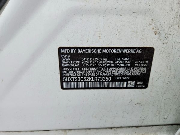 2019 BMW X3 M40i