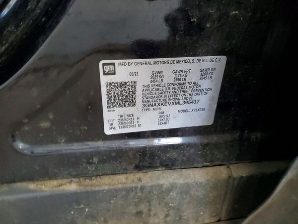 2021 CHEVROLET EQUINOX LT (1LT)