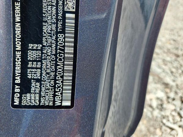 2021 BMW 430I