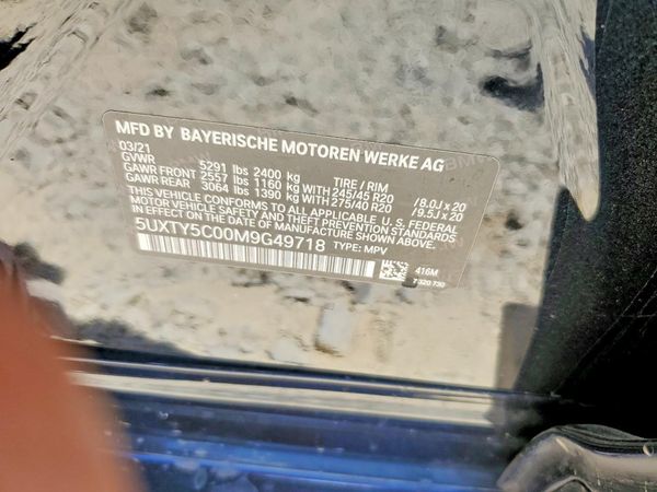 2021 BMW X3 xDrive30i