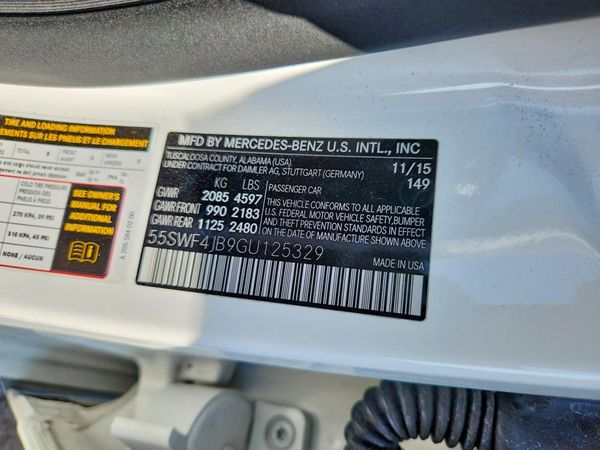 2016 MERCEDES-BENZ C C300