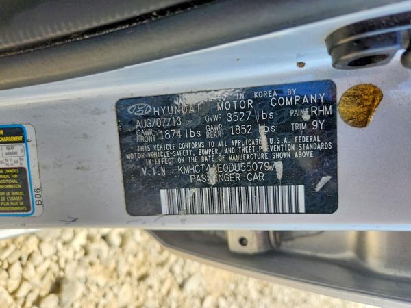 2013 HYUNDAI ACCENT GLS, GS