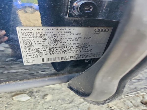 2017 AUDI Q7 quattro Premium Plus