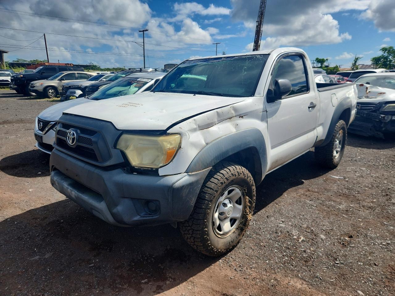 2012 TOYOTA TACOMA — Front 3/4