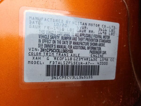 2020 NISSAN KICKS