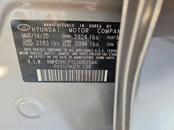 2020 HYUNDAI ELANTRA