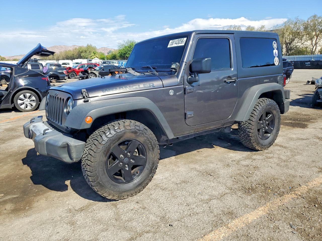 2017 JEEP WRANGLER SPORT 4X4