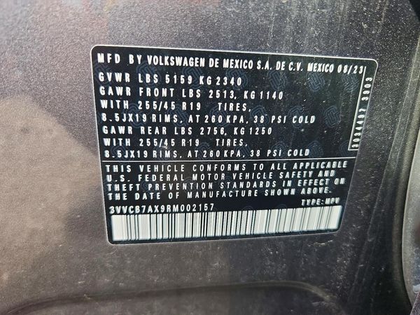2024 VOLKSWAGEN TIGUAN
