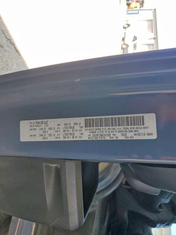2019 RAM PROMASTER 3500