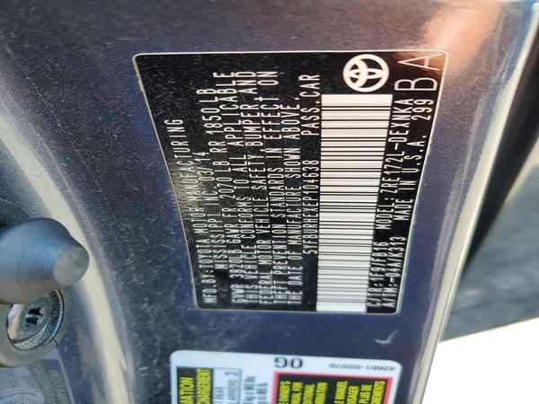 2014 TOYOTA COROLLA L/LE