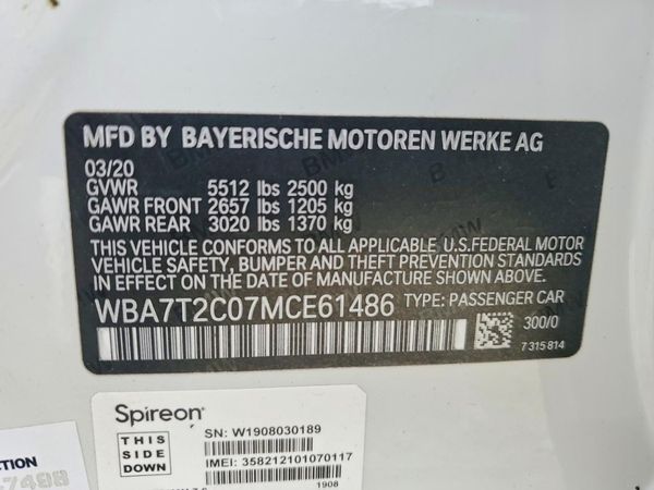 2021 BMW 740
