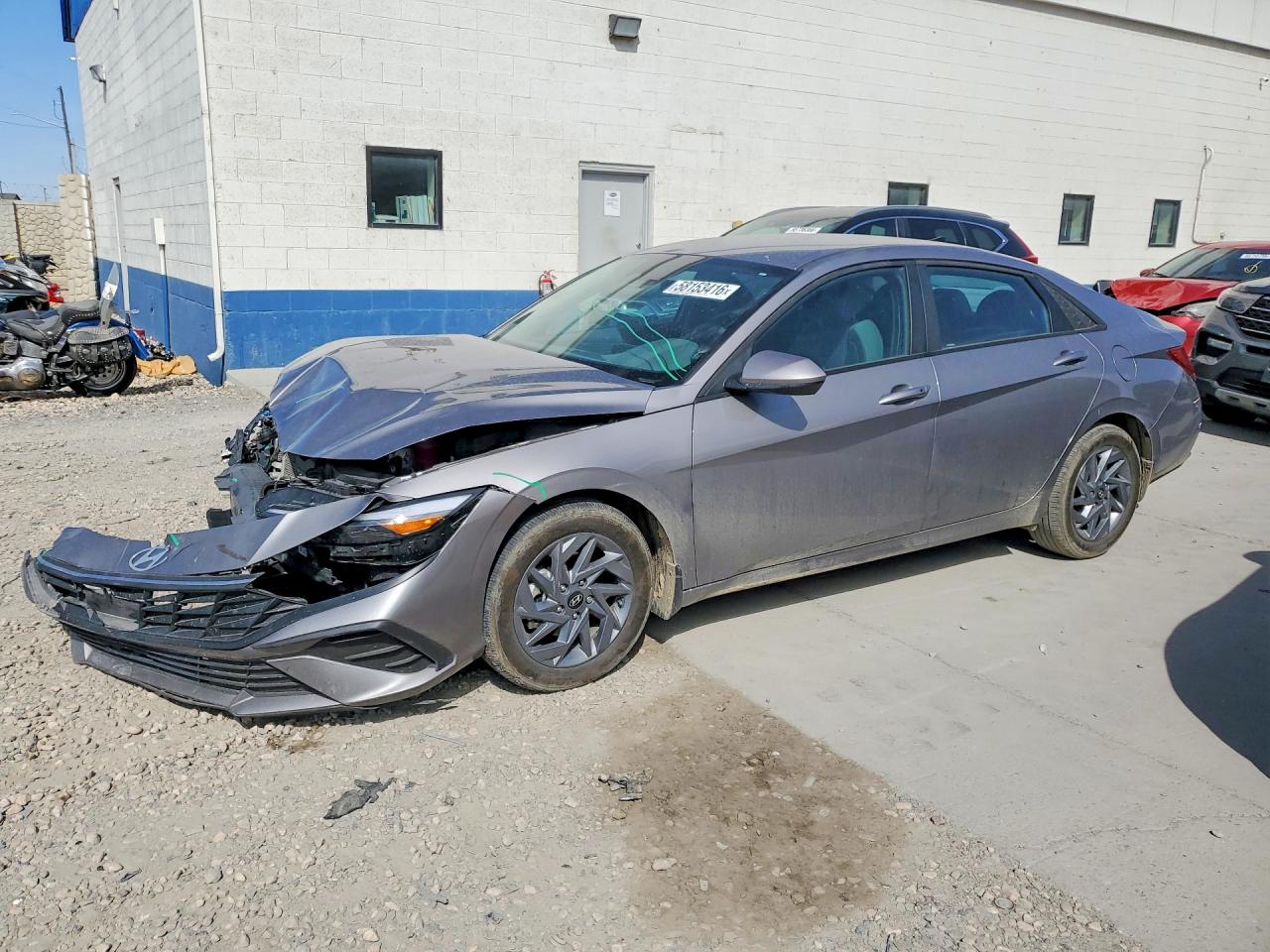 2024 HYUNDAI ELANTRA Blue
