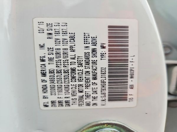2015 ACURA RDX