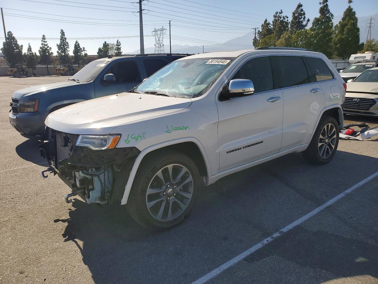 2017 JEEP GRAND CHEROKEE OVERLAND 4X2