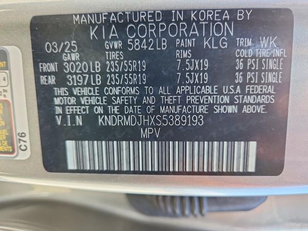 2025 KIA SORENTO SX-P