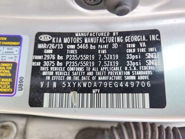 2014 KIA SORENTO