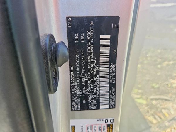 2016 TOYOTA 4RUNNER Base Grade