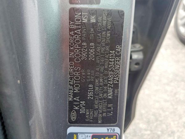 2015 KIA FORTE TOP (High)