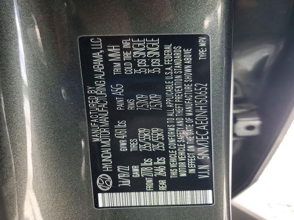2022 HYUNDAI TUCSON Limited