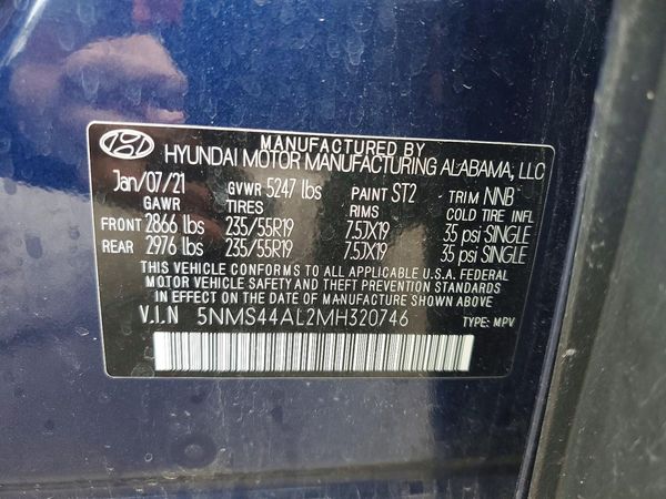 2021 HYUNDAI SANTA FE
