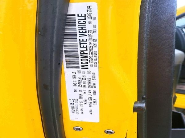 2016 RAM 5500 REG CAB CHASSIS