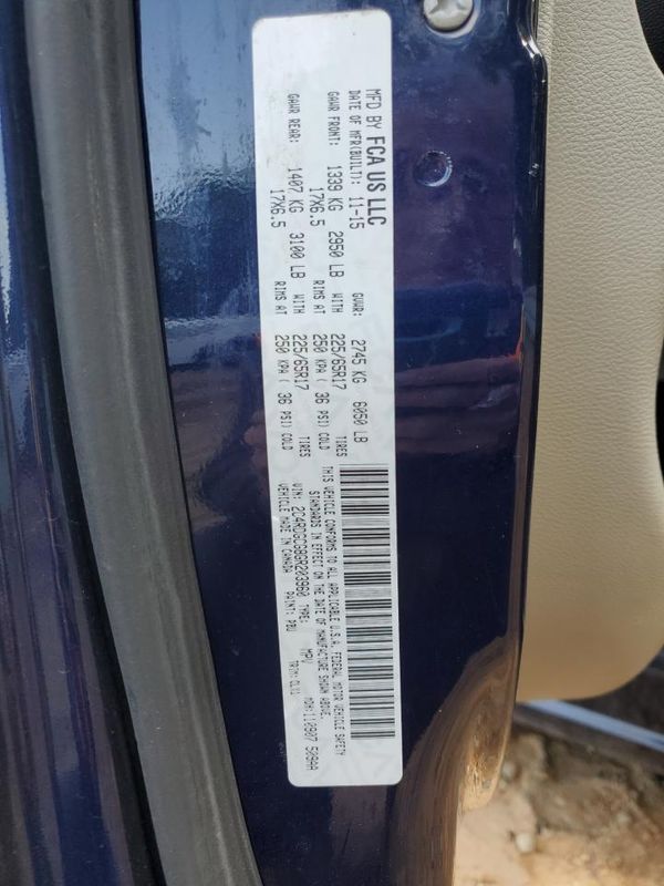2016 DODGE GRAND CARAVAN