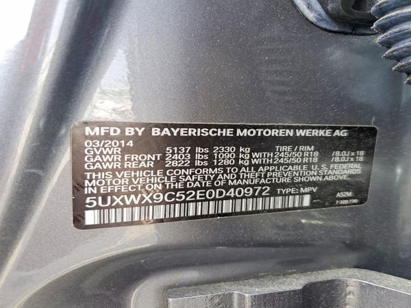 2014 BMW X3 xDrive28i