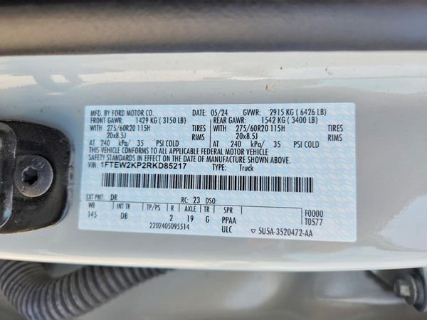 2024 FORD F150