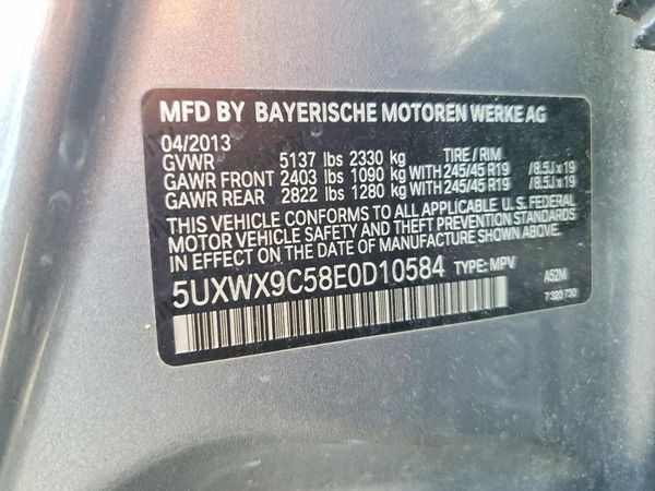 2014 BMW X3 xDrive28i