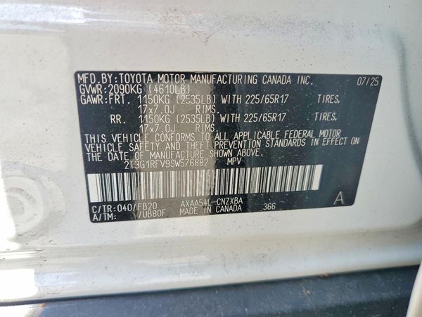 2025 TOYOTA RAV4