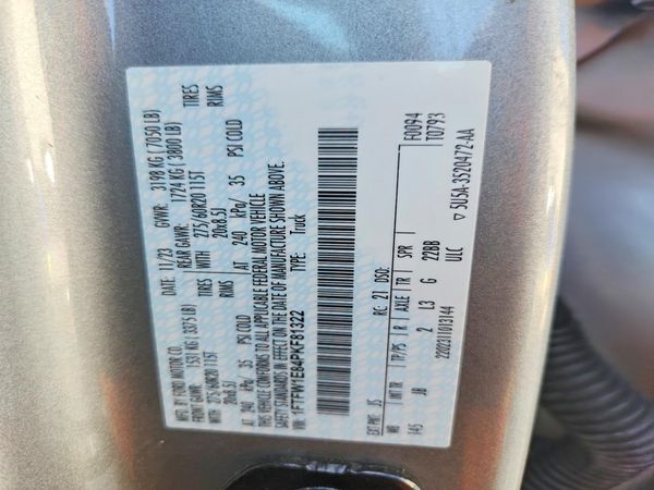 2023 FORD F150 SuperCrew