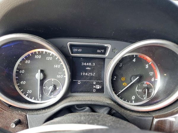 2012 MERCEDES-BENZ M-CLASS ML350 BLUETEC 4-MATIC — ODOM