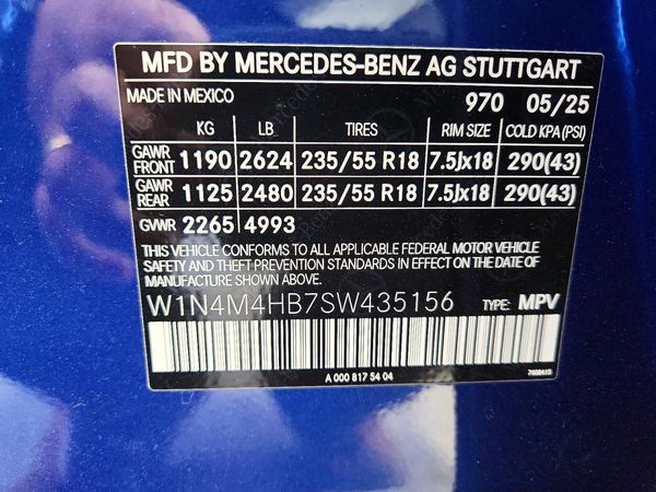 2025 MERCEDES-BENZ GLB GLB250 4MATIC