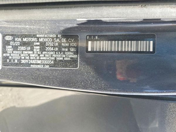 2021 KIA FORTE FE, LXS