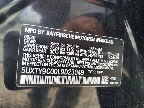 2020 BMW X3 M40i