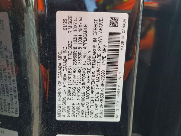 2025 HONDA CR-V EX