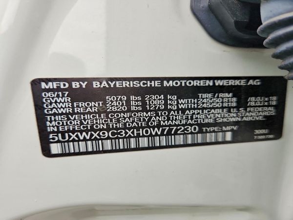 2017 BMW X3 xDrive28i