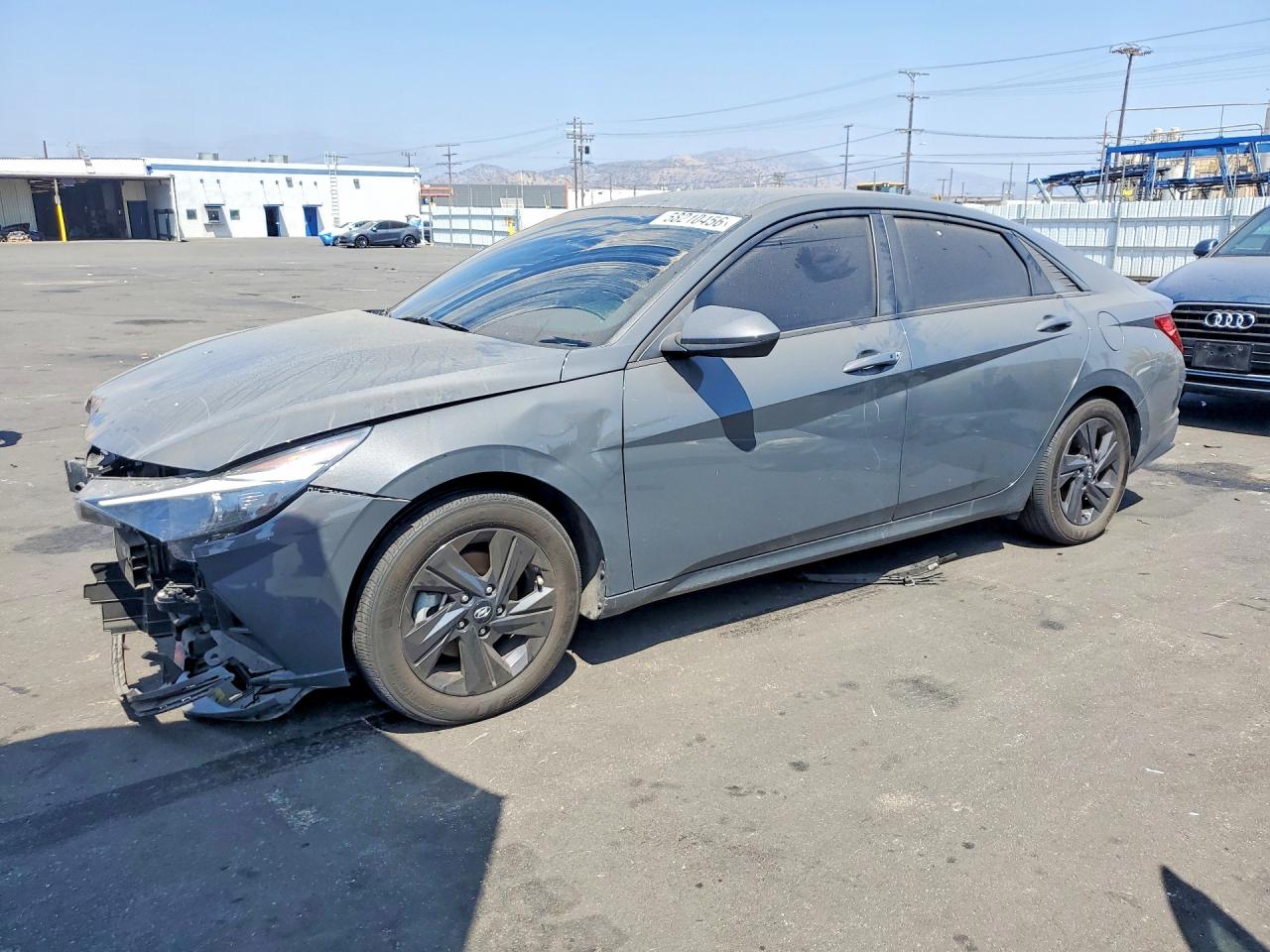 2023 HYUNDAI ELANTRA Blue