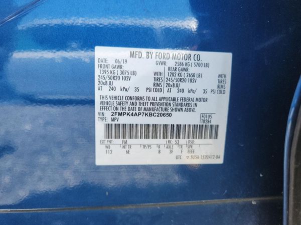 2019 FORD EDGE