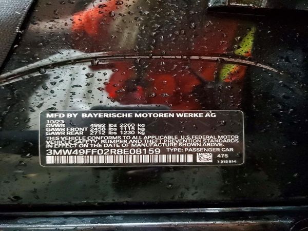 2024 BMW M340XI xDrive — VINS