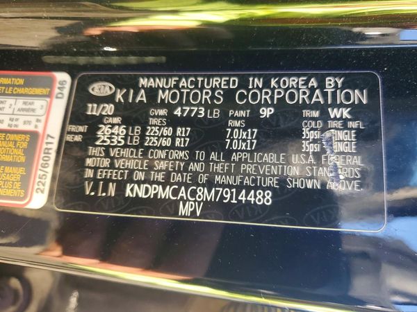 2021 KIA SPORTAGE LX