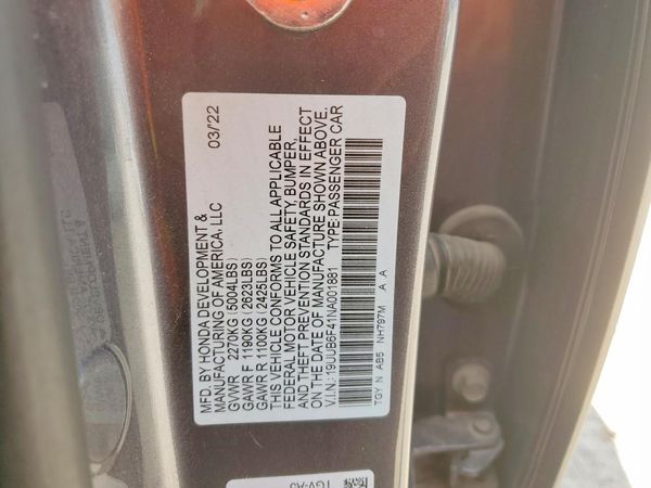 2022 ACURA TLX SH-AWD TECH