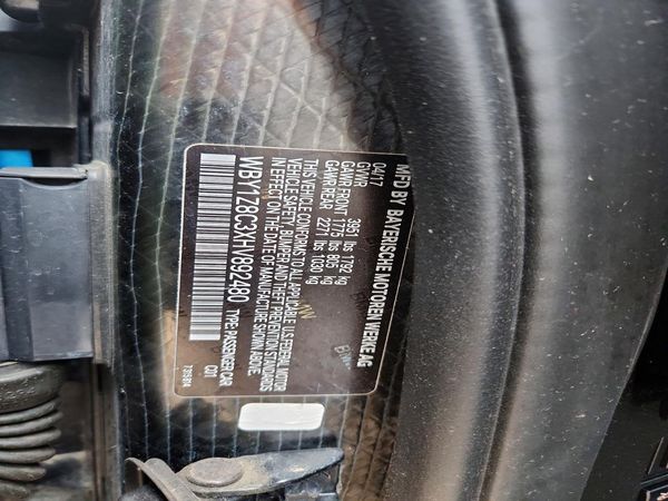 2017 BMW I3 i3 Range Extender