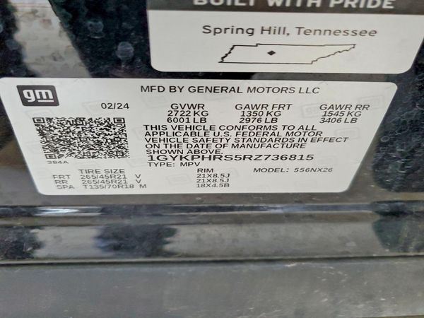 2024 CADILLAC XT6 Sport Platinum