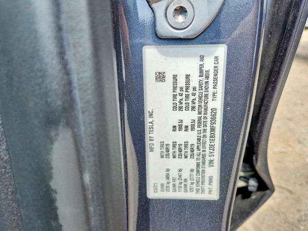 2021 TESLA MODEL 3