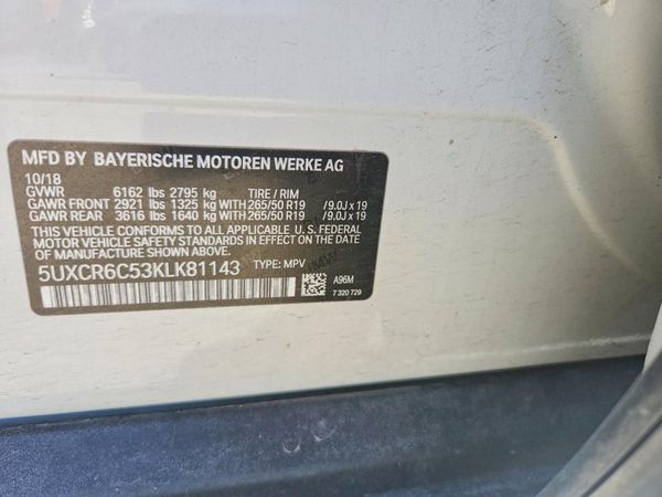 2019 BMW X5 xDrive40i