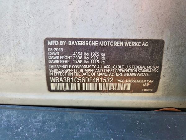 2013 BMW 320 SA